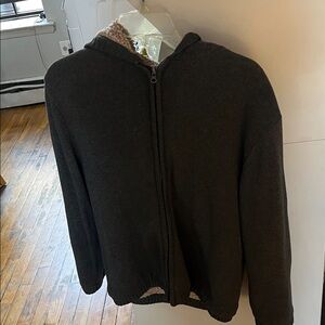 Tony Hawk Men's Zip Up Sweater - Dark Gray